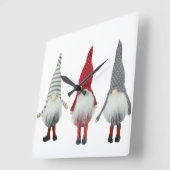 フィンランドの格言が美しくかわいい スクエア壁時計 (傾斜)