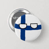 フィンランドの球 缶バッジ (正面&裏面)