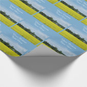 フィンランドの田舎のカスタム紙 ラッピングペーパー (角)