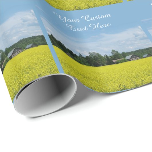 フィンランドの田舎のカスタム紙 ラッピングペーパー (ロールコーナー)