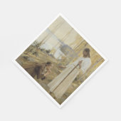 フィンランドの田舎のキリストとマリア・マグダレネ スタンダードランチョンナプキン (角)