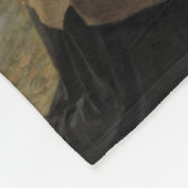 フィンランドの田舎のキリストとマリア・マグダレネ フリースブランケット (角)