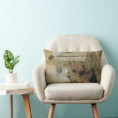 フィンランドの田舎のキリストとマリア・マグダレネ ランバークッション (椅子)