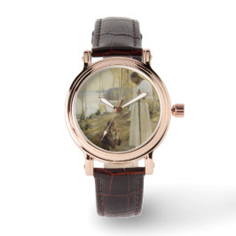 フィンランドの田舎のキリストとマリア・マグダレネ 腕時計