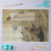 フィンランドの田舎のキリストとマリア・マグダレネ 薄葉紙 (クラフト)