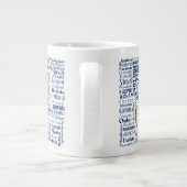 フィンランドの町の沼 ジャンボコーヒーマグカップ (裏面)