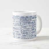 フィンランドの町の沼 ジャンボコーヒーマグカップ (正面右)