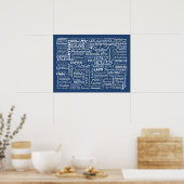 フィンランドの町カスタムのポスター ポスター (キッチン)