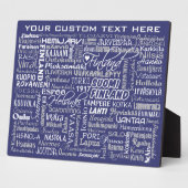 フィンランドの町カスタム色プラーク フォトプラーク (側面)