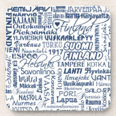 フィンランドの町コースター コースター (正面)