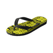 フィンランドの精神を信じる キッズビーチサンダル (アングル)