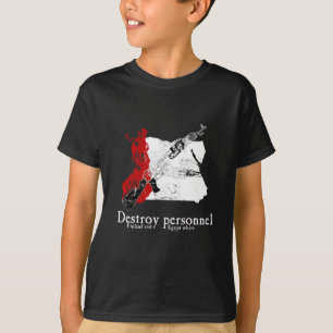 フィンランドの赤、エジプトの白 Tシャツ