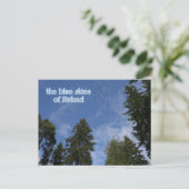 フィンランドの青空 ポストカード (スタンド正面)