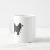 フィンランドのlapphund コーヒーマグカップ (正面左)