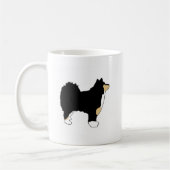 フィンランドのlapphund コーヒーマグカップ (左)