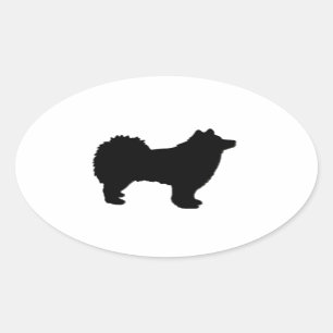 フィンランドのlapphund 楕円形シール