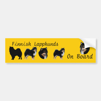 フィンランドのLapphunds船上に バンパーステッカー