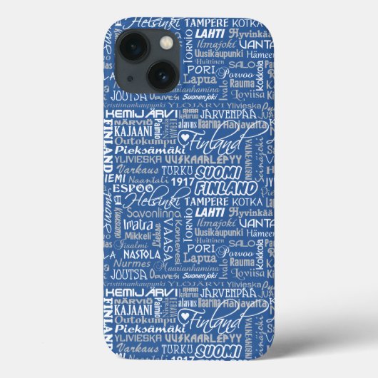 フィンランドのTowns iPadケース Case-Mate iPhoneケース (裏面)