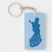 フィンランドは私のハート キーホルダー (正面)