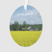 フィンランドカントリーサイドカスタムオーナメント オーナメント (正面)