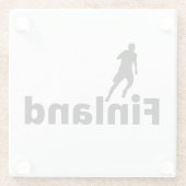 フィンランドサッカー ガラスコースター (裏面)