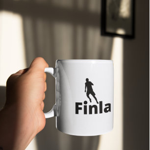フィンランドサッカー コーヒーマグカップ