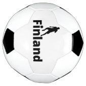フィンランドサッカー サッカーボール (回転)