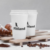 フィンランドサッカー 紙コップ
