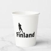 フィンランドサッカー 紙コップ (裏面)