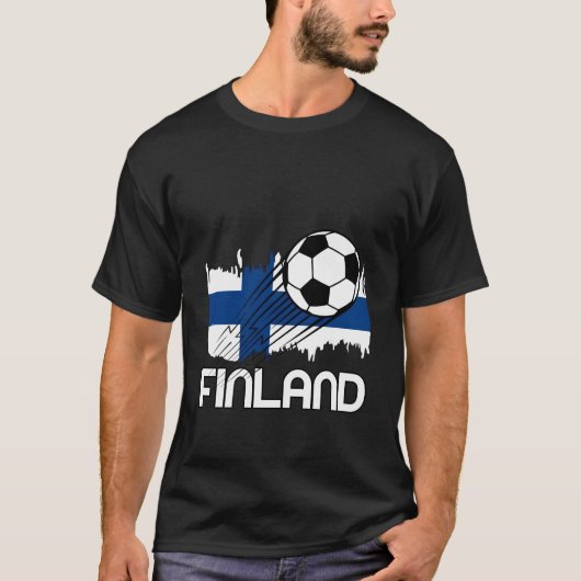 フィンランドサッカー Tシャツ (正面)