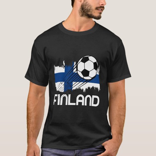 フィンランドサッカー Tシャツ (正面)