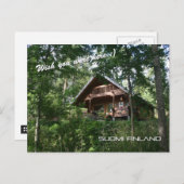 フィンランドサマーコテージ ポストカード (正面/裏面)