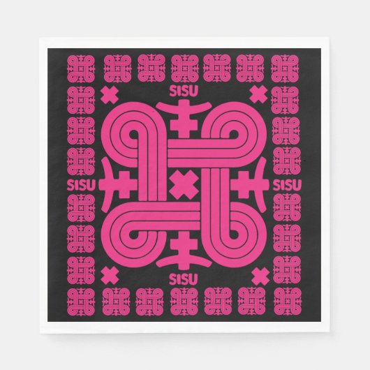 フィンランドシスアート スタンダードランチョンナプキン (正面)