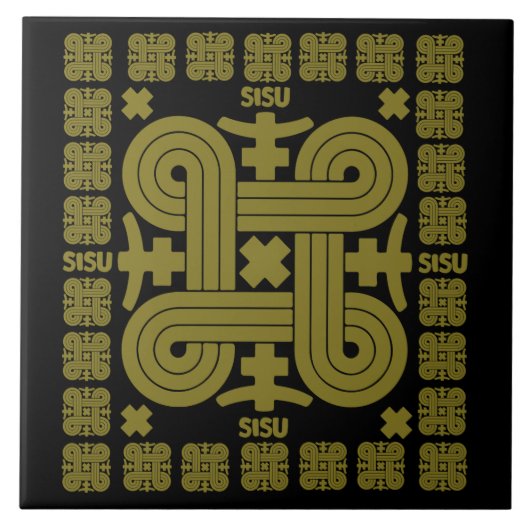 フィンランドシスアート タイル (正面)