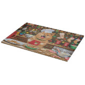 フィンランドスピッツホリデーベーキング:フェスティバルクリスマス カッティングボード (角)