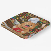 フィンランドスピッツホリデーベーキング:フェスティバルクリスマス ペーパープレート (傾斜あり)