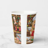 フィンランドスピッツホリデーベーキング:フェスティバルクリスマス 紙コップ (左)