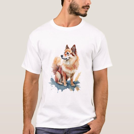 フィンランドスピッツ Tシャツ (正面)