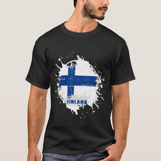 フィンランドスプラッシュ Tシャツ (正面)