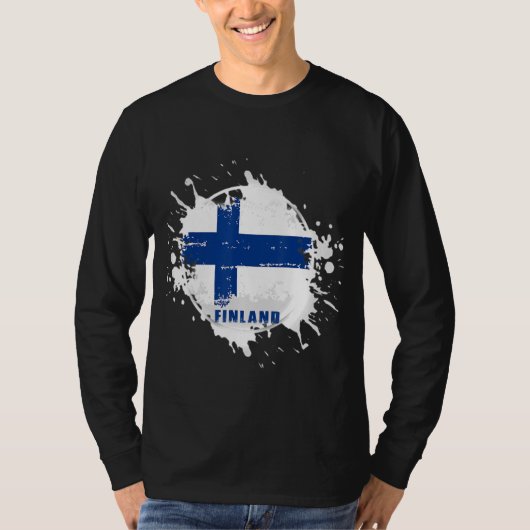 フィンランドスプラッシュ Tシャツ (正面)