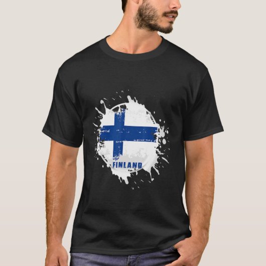 フィンランドスプラッシュ Tシャツ (正面)