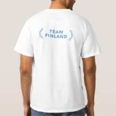フィンランドチーム Tシャツ 裏 (裏面)