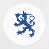 フィンランドツインテーマ ラベル (デザイン1)