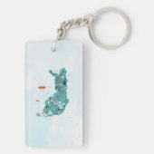 フィンランドツインパパキーチェーン キーホルダー (裏面)