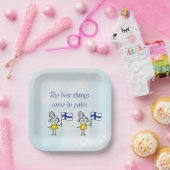 フィンランドツインパーティープレート ペーパープレート (パーティー)