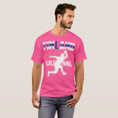 フィンランドテーブルテニスファンジャージーフィンランド国旗Ping Tシャツ (正面フル)