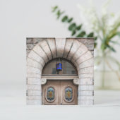 フィンランドドア用挨拶カード シーズンカード (スタンド正面)