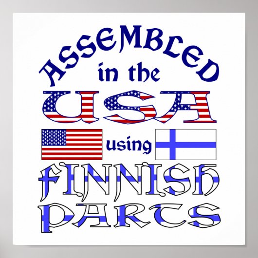 フィンランドパーツ ポスター (正面)