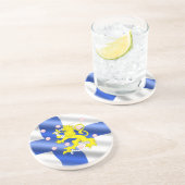 フィンランドフラグ コースター (側面)