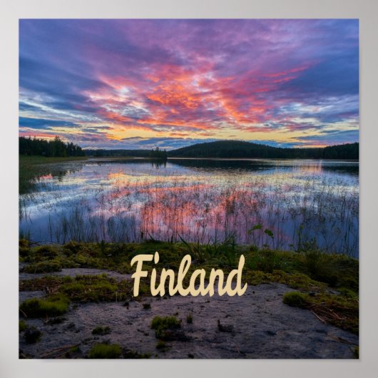 フィンランドヘルシンキノーザンヨーロッパ ポスター (正面)